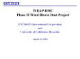 WRAP RMC Phase II Wind Blown Dust Projec PowerPoint PPT Presentation