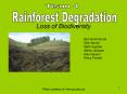 Loss of Biodiversity PowerPoint PPT Presentation