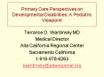Primary Care Perspectives on Developmental Disabilities: A Pediatric Viewpoint PowerPoint PPT Presentation