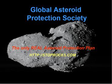 Global Asteroid Protection Society