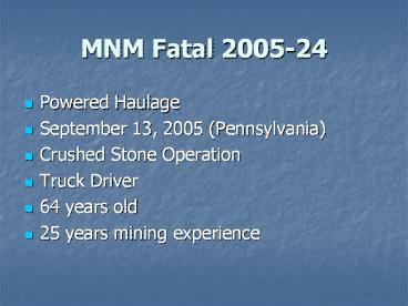 ... ensure that berms or similar impeding devices wer