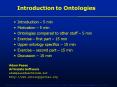 Introduction to Ontologies PowerPoint PPT Presentation