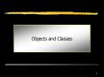 ObjectOriented Design and Programming PowerPoint PPT Presentation