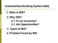 Industrialised Building System IBS PowerPoint PPT Presentation