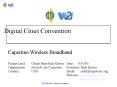 Digital Cities Convention PowerPoint PPT Presentation