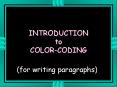 INTRODUCTION to COLORCODING PowerPoint PPT Presentation