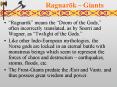 Ragnark Giants PowerPoint PPT Presentation