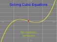 Solving Cubic Equations PowerPoint PPT Presentation