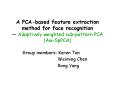 A PCA-based feature extraction method for face recognition  PowerPoint PPT Presentation