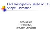 Face Recognition Based on 3D Shape Estimation