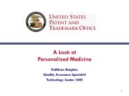A Look at Personalized Medicine