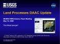 Land Processes DAAC Update PowerPoint PPT Presentation