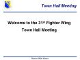 Town Hall Meeting PowerPoint PPT Presentation