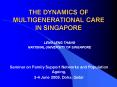 THE DYNAMICS OF MULTIGENERATIONAL CARE IN SINGAPORE PowerPoint PPT Presentation