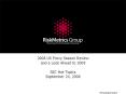 2008 US Proxy Season Review and a Look Ahead to 2009 SEC Hot Topics September 24, 2008 PowerPoint PPT Presentation