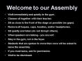 Welcome to our Assembly PowerPoint PPT Presentation