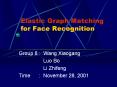 Elastic Graph Matching for Face Recognition PowerPoint PPT Presentation