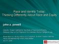 Race and Identity Today: Thinking Differently About Race and Equity PowerPoint PPT Presentation
