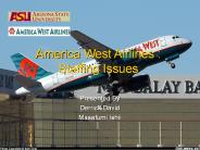 America West Airlines : Staffing Issues