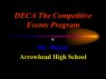 DECA The Competitive Events Program PowerPoint PPT Presentation
