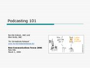 Podcasting 101