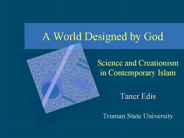 A World Designed by God