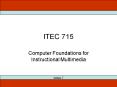 ITEC 715 PowerPoint PPT Presentation