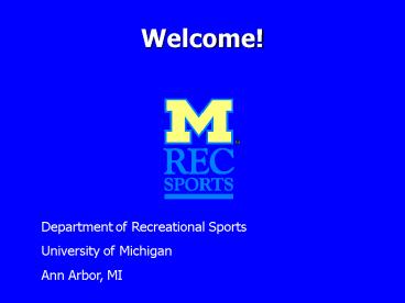 Intramural Discipline Process