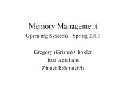 Memory Management