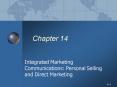 Integrated Marketing Communications: Personal Selling and Direct Marketing PowerPoint PPT Presentation