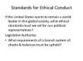Standards for Ethical Conduct PowerPoint PPT Presentation