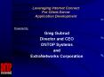Leveraging Internet Connect For ClientServer Application Development PowerPoint PPT Presentation