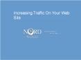 Increasing Traffic On Your Web Site PowerPoint PPT Presentation