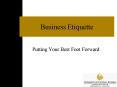 Business Etiquette PowerPoint PPT Presentation