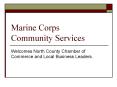 Marine Corps Community Services PowerPoint PPT Presentation