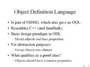 Object Definition Language