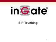 SIP Trunking