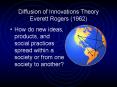 Diffusion of Innovations Theory Everett Rogers 1962 PowerPoint PPT Presentation