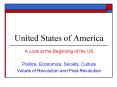 United States of America PowerPoint PPT Presentation