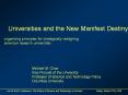 Universities and the New Manifest Destiny PowerPoint PPT Presentation