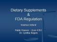 Dietary Supplements PowerPoint PPT Presentation
