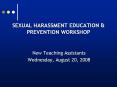 More than half of harassers think their actions are funny PowerPoint PPT Presentation