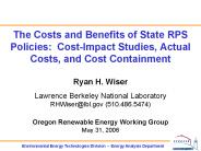 on Natural Gas Prices ... Reliance on natural gas pric