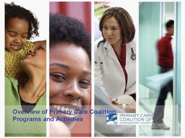 Overview of Primary Care Coalition Programs and Activities