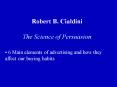 Robert B. Cialdini PowerPoint PPT Presentation