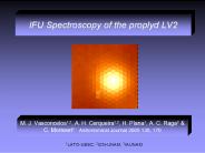 IFU Spectroscopy of the proplyd LV2