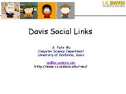Davis Social Links