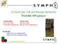 A Hard Disk, USB and Ethernet interfaced Portable MP3 player PowerPoint PPT Presentation
