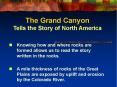 The Grand Canyon Tells the Story of North America PowerPoint PPT Presentation