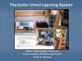 The Guitar Chord Learning System PowerPoint PPT Presentation